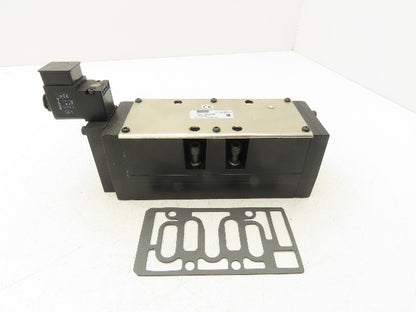 Parker H41WXBBL49A Pneumatic Air Single Solenoid 2-Position Valve 24VDC 145PSI