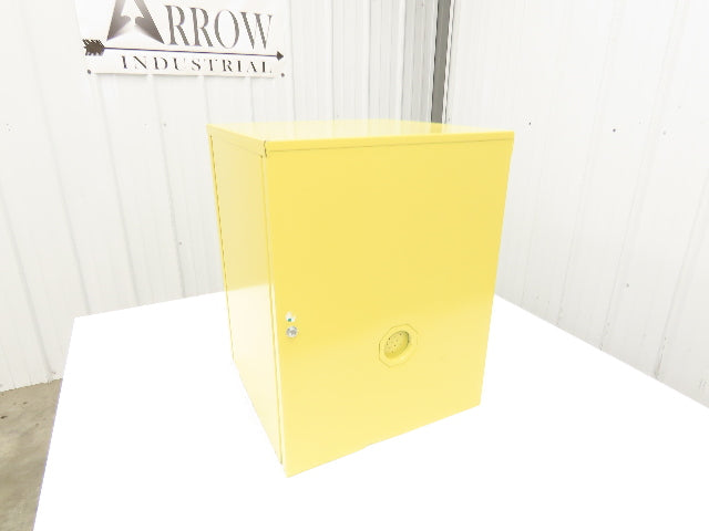 Securall A102 Yellow Flammable Cabinet Sure-Grip 4 Gallon Capacity