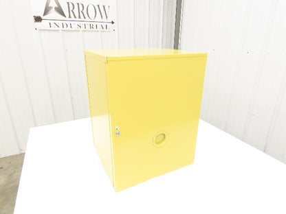 Securall A102 Yellow Flammable Cabinet Sure-Grip 4 Gallon Capacity