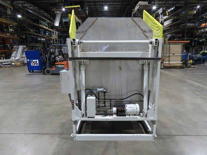 Hydraulic Tote Dumper Aluminum Gaylord Box Tipper 48x40" 1Hp 460V 3PH