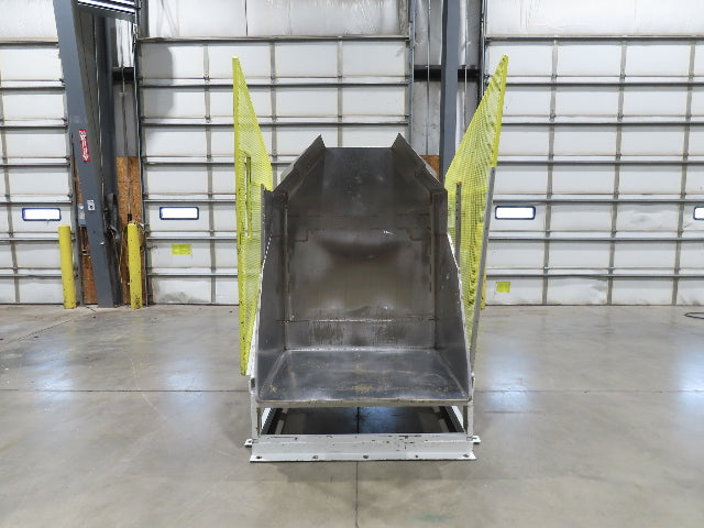 Hydraulic Tote Dumper Aluminum Gaylord Box Tipper 48x40" 1Hp 460V 3PH