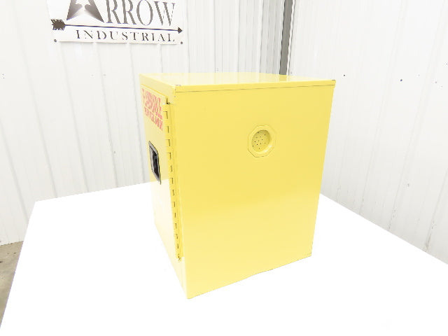 Securall A102 Yellow Flammable Cabinet 4 Gallon Capacity Sure-Grip