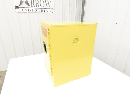 Securall A102 Yellow Flammable Cabinet 4 Gallon Capacity Sure-Grip