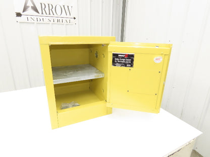 Securall A102 Yellow Flammable Cabinet 4 Gallon Capacity Sure-Grip
