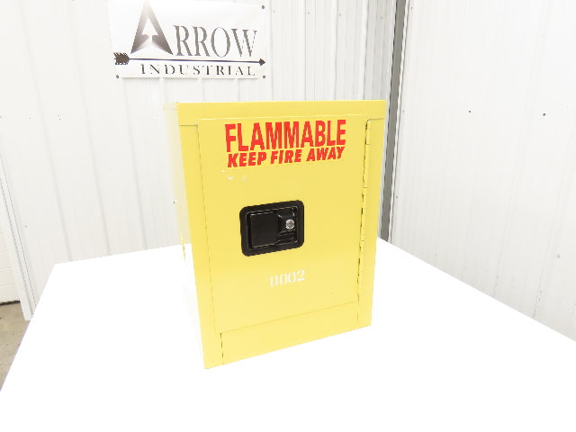 Securall A102 Yellow Flammable Cabinet 4 Gallon Capacity Sure-Grip