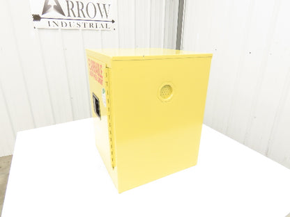 Securall A102 Yellow Flammable Cabinet 4 Gallon Capacity Sure-Grip