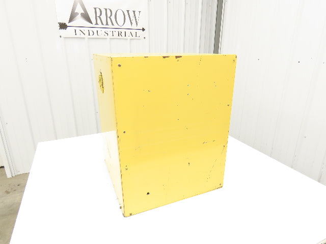 Eagle 1904 Yellow Flammable Cabinet 4 Gallon Capacity Single Shelf