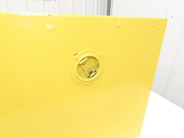 Eagle 1901 Yellow Flammable Cabinet 2 Gallon Capacity Single Shelf