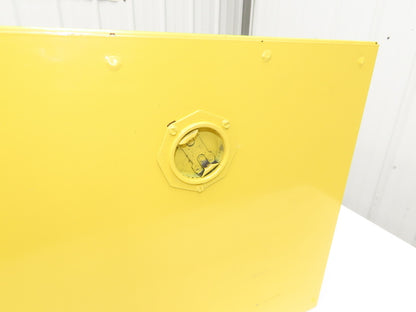 Eagle 1901 Yellow Flammable Cabinet 2 Gallon Capacity Single Shelf