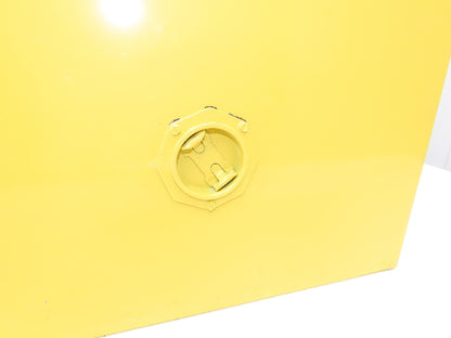 Eagle 1901 Yellow Flammable Cabinet 2 Gallon Capacity Single Shelf