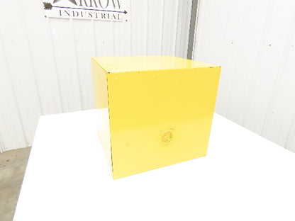 Eagle 1901 Yellow Flammable Cabinet 2 Gallon Capacity Single Shelf