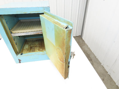 Justrite 25042B Acid Corrosives Flammable Safety Cabinet 4 gal/15 lt Shelf