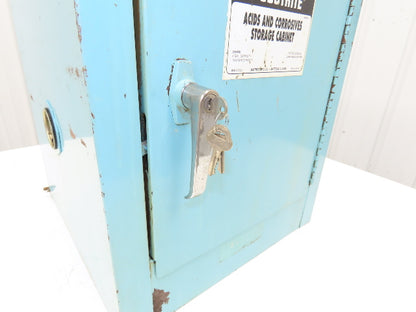 Justrite 25042B Acid Corrosives Flammable Safety Cabinet 4 gal/15 lt Shelf