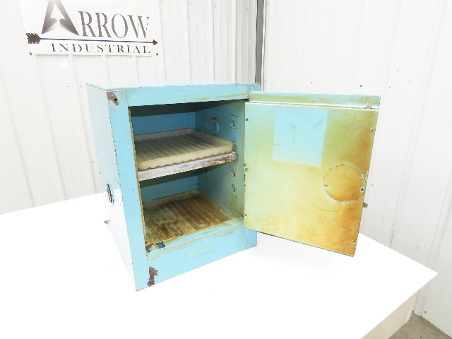 Justrite 25042B Acid Corrosives Flammable Safety Cabinet 4 gal/15 lt Shelf