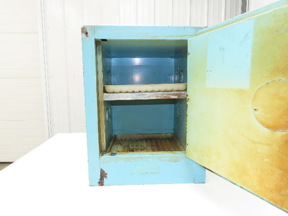 Justrite 25042B Acid Corrosives Flammable Safety Cabinet 4 gal/15 lt Shelf