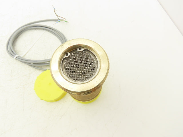 Sika VT4025MSHNP000F Turbine Flow Meter Sensor 10 Bar G1-1/4" 10-30VDC Brass
