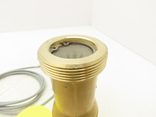 Sika VT4025MSHNP000F Turbine Flow Meter Sensor 10 Bar G1-1/4" 10-30VDC Brass