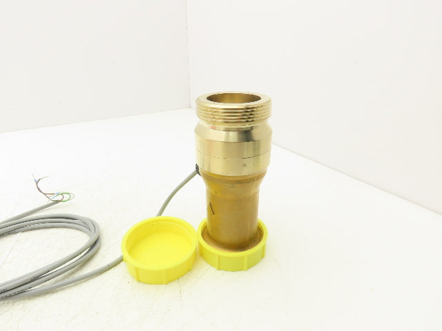Sika VT4025MSHNP000F Turbine Flow Meter Sensor 10 Bar G1-1/4" 10-30VDC Brass