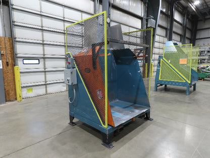 Una-Dyn Hydraulic Tote Dumper Gaylord Box Tipper 48x40" 1.5Hp 460V 3PH