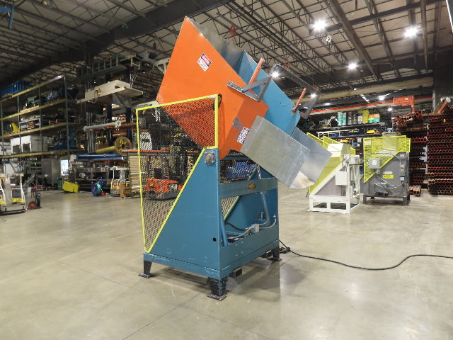Una-Dyn Hydraulic Tote Dumper Gaylord Box Tipper 48x40" 1.5Hp 460V 3PH