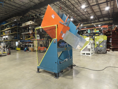 Una-Dyn Hydraulic Tote Dumper Gaylord Box Tipper 48x40" 1.5Hp 460V 3PH
