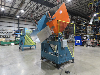 Una-Dyn Hydraulic Tote Dumper Gaylord Box Tipper 48x40" 1.5Hp 460V 3PH
