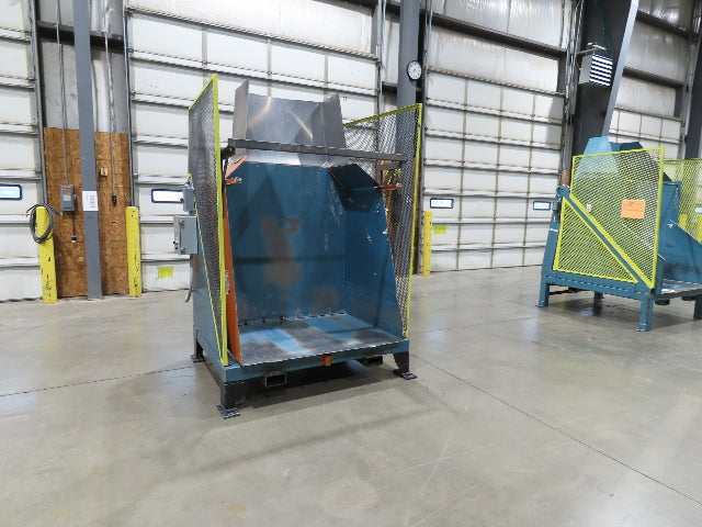 Una-Dyn Hydraulic Tote Dumper Gaylord Box Tipper 48x40" 1.5Hp 460V 3PH
