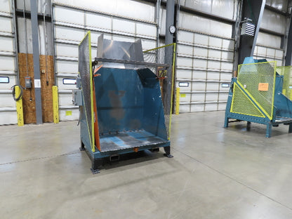 Una-Dyn Hydraulic Tote Dumper Gaylord Box Tipper 48x40" 1.5Hp 460V 3PH