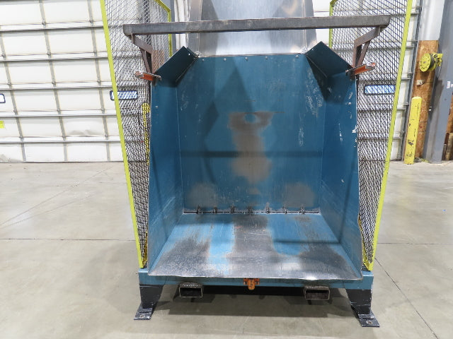 Una-Dyn Hydraulic Tote Dumper Gaylord Box Tipper 48x40" 1.5Hp 460V 3PH
