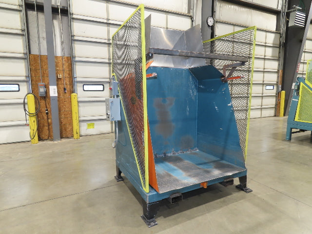 Una-Dyn Hydraulic Tote Dumper Gaylord Box Tipper 48x40" 1.5Hp 460V 3PH