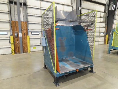Una-Dyn Hydraulic Tote Dumper Gaylord Box Tipper 48x40" 1.5Hp 460V 3PH