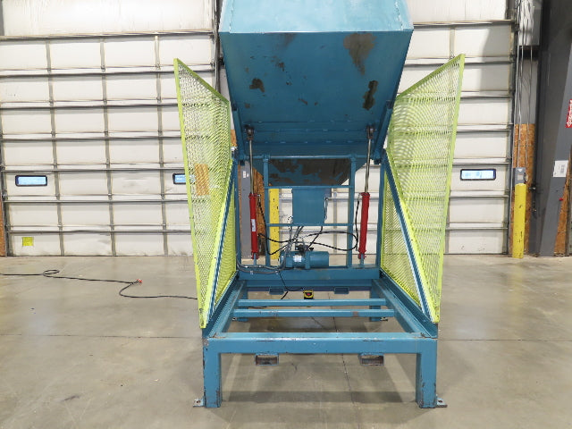 Hydraulic Tote Dumper Gaylord Box Tipper 48x40" 1.5Hp 460V 3PH