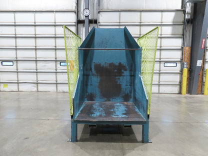 Hydraulic Tote Dumper Gaylord Box Tipper 48x40" 1.5Hp 460V 3PH