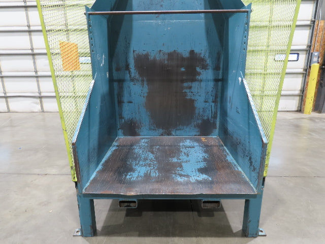 Hydraulic Tote Dumper Gaylord Box Tipper 48x40" 1.5Hp 460V 3PH