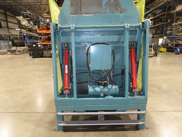 Hydraulic Tote Dumper Gaylord Box Tipper 48x40" 1.5Hp 460V 3PH