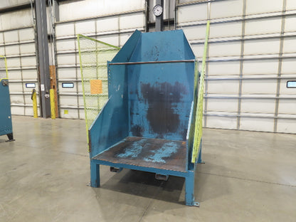 Hydraulic Tote Dumper Gaylord Box Tipper 48x40" 1.5Hp 460V 3PH
