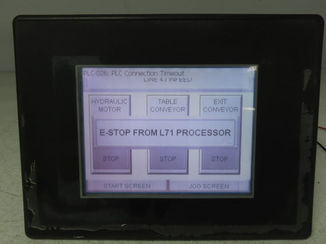 Automation Direct EA7-S6M 14910B101 HMI Touch Screen Control Panel 24V READ