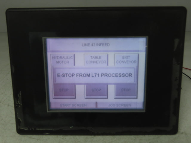 Automation Direct EA7-S6M 14910B101 HMI Touch Screen Control Panel 24V READ