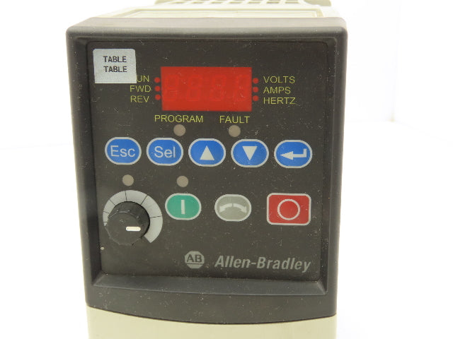 Allen Bradley 22A-D2P3N104 PowerFlex 4 VFD Variable Speed AC Drive 1Hp 460V 3PH