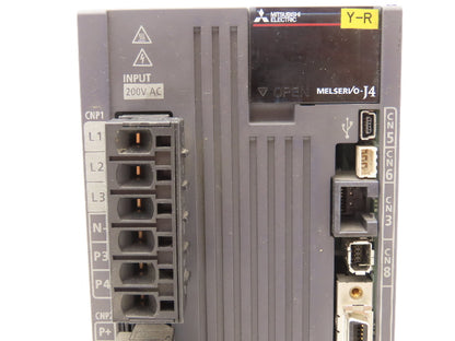 Mitsubishi MR-J4-200A MR-J4-200A AC Servo Drive 2kW 200-240V 3Ph MELSERVO J4