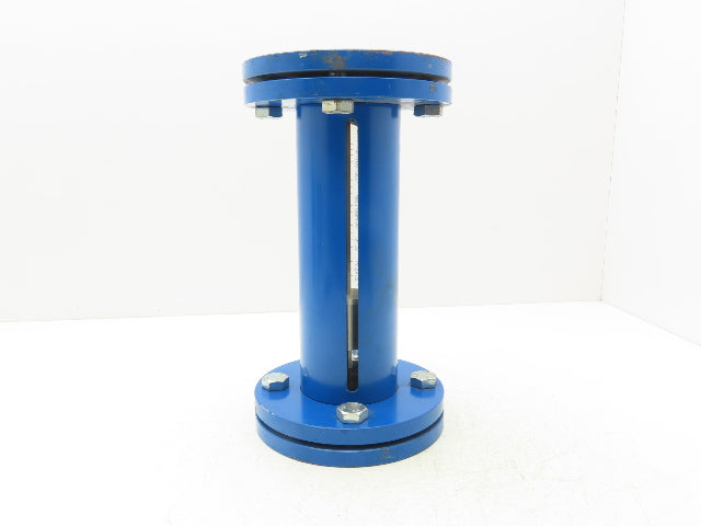 Kirchner & Tochter FA 60 Flow Meter 8 Bar 9-1/2" x 2-1/8" Sight Glass m3/h
