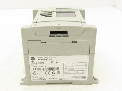 Allen Bradley 1763-L16DWD PLC MicroLogix 1100 16 Point Controller Ser B FW 11