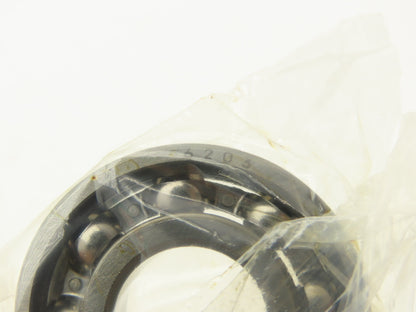 NSK 6203C3 Ball Bearing 17mm-ID x 40mm-OD x 12mm-Width Lot of 10