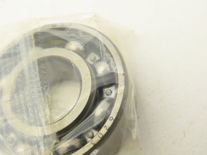 NSK 6203C3 Ball Bearing 17mm-ID x 40mm-OD x 12mm-Width Lot of 10