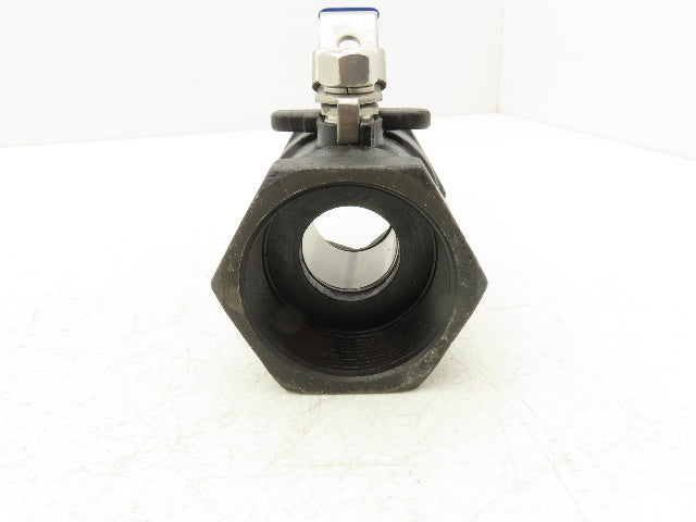 Standard Manual Ball Valve 2" NPT 2000 WOG WCB Carbon Steel 52679149