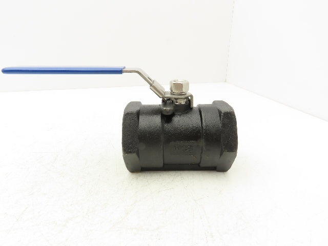 Standard Manual Ball Valve 2" NPT 2000 WOG WCB Carbon Steel 52679149