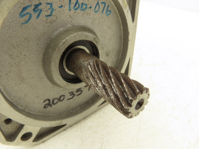 Konecrane MF06LA200-132F95001E-IP55 Walking/Travel  Motor 120 Hz 460V Helical Dr