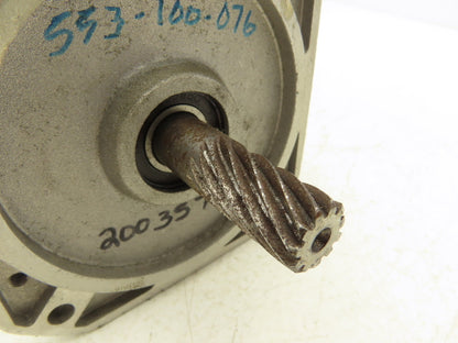 Konecrane MF06LA200-132F95001E-IP55 Walking/Travel  Motor 120 Hz 460V Helical Dr