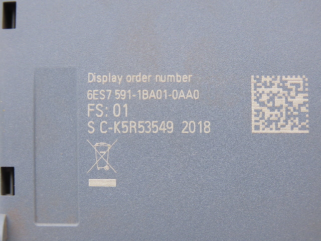 Siemens 6ES7 515-2FM01-0AB0 SIMATIC S7-1500 CPU 1515F-2 PN Processor 75KB/3MB