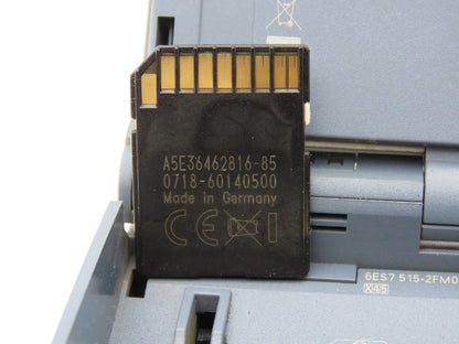 Siemens 6ES7 515-2FM01-0AB0 SIMATIC S7-1500 CPU 1515F-2 PN Processor 75KB/3MB